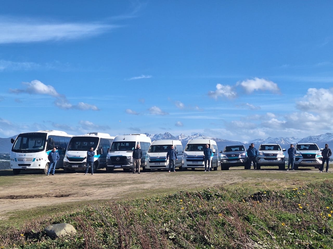 Flota de combis Ushuaia