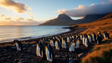 Pingüinos en la Isla Martillo