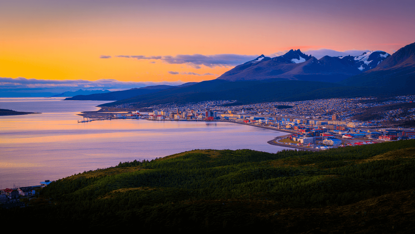 Puesta de sol Ushuaia
